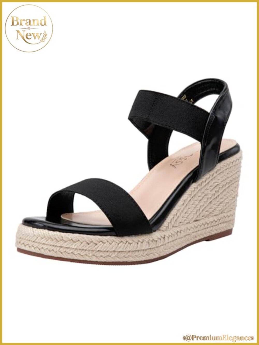 Women's Espadrille Wedge Platform Sandals Ankle Strap